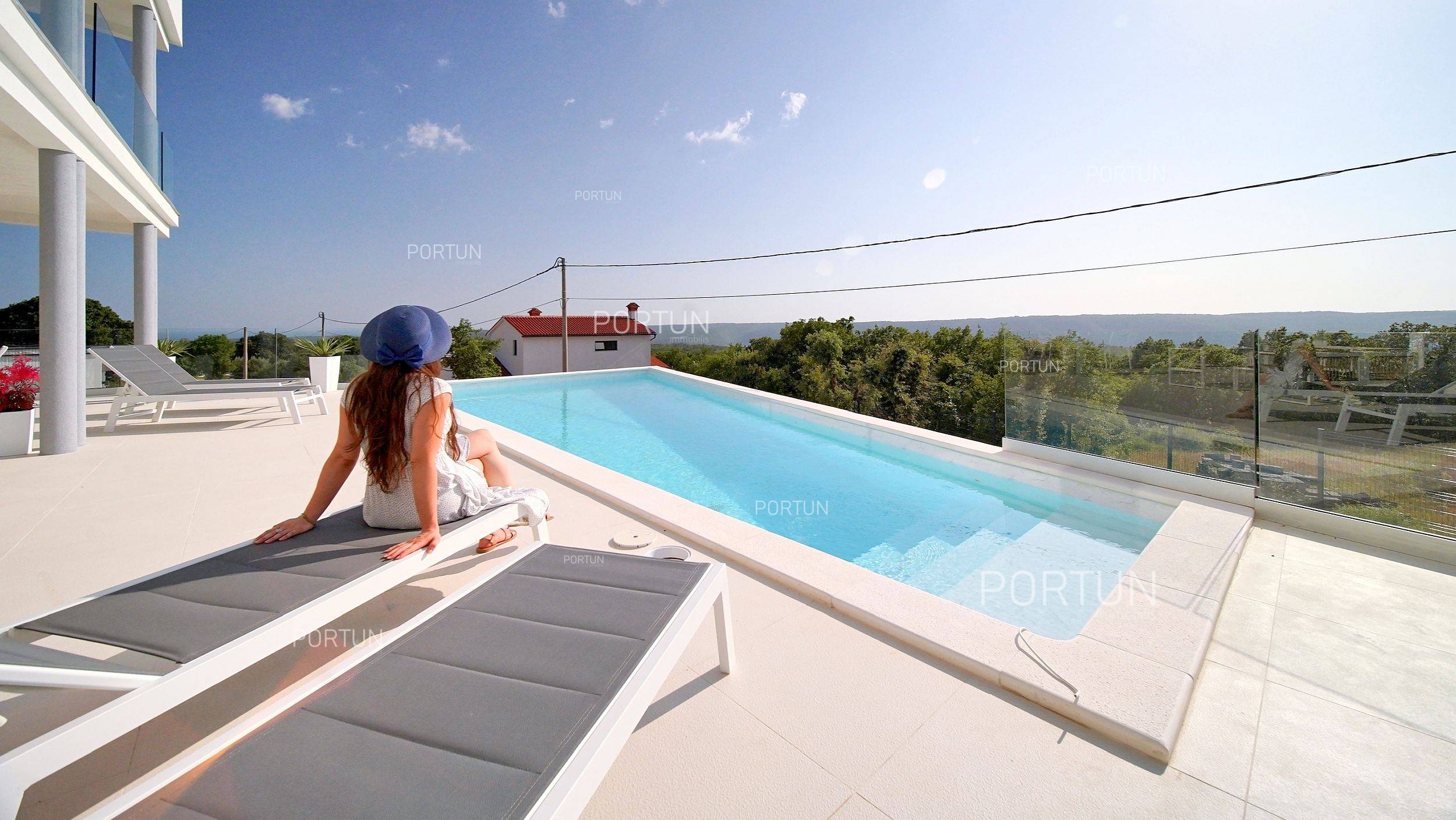 Stunning modern villa with open view to the sea in Istria - 20784 001d